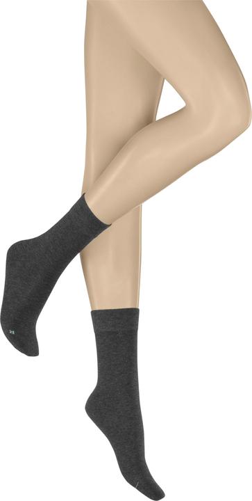 Actual product image Hudson Air Plush (3-pack) women's socks, colour 550 grey mel., size 35-38 (Single pack, 35 - 38)