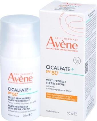 Avène Cicalfate + crema multi-protettiva per la riparazione della pelle (30 ml, Crema 24h, SPF 50+)