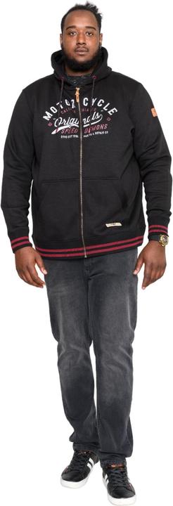 Produktbild DUKE Patrick D555 Kapuzenpullover Durchgehender Reissverschluss (XL)