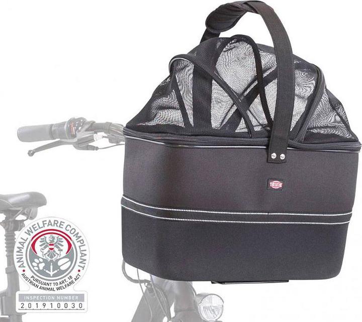 Image du produit Trixie Panier à vélo avant (Chien, Réflecteurs, Pliable)