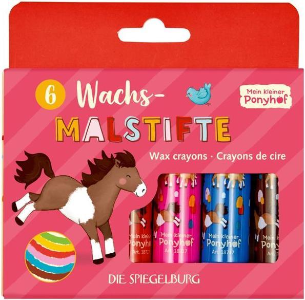 Actual product image Die Spiegelburg Wax crayons (Multicoloured, 6 x)