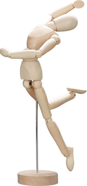 Produktbild Relaxdays Gliederpuppe (7.5 x 7 x 32.5 cm)