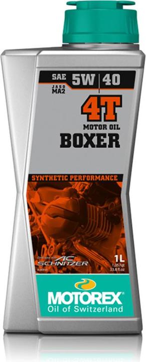 Actual product image Motorex Boxer 4T (1 l, SAE 5W-40)