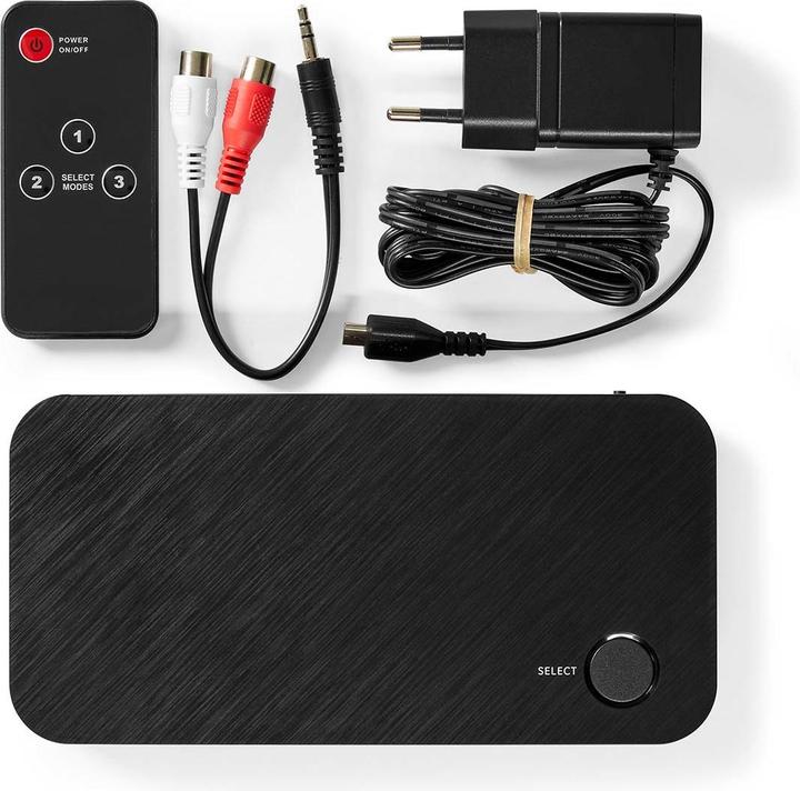 Immagine prodotto Nedis Convertitore audio digitale | 2 vie | Connessioni - Ingresso: Alimentazione DC / 3x Ingresso HDMI™ (0.06 m, Ottico)