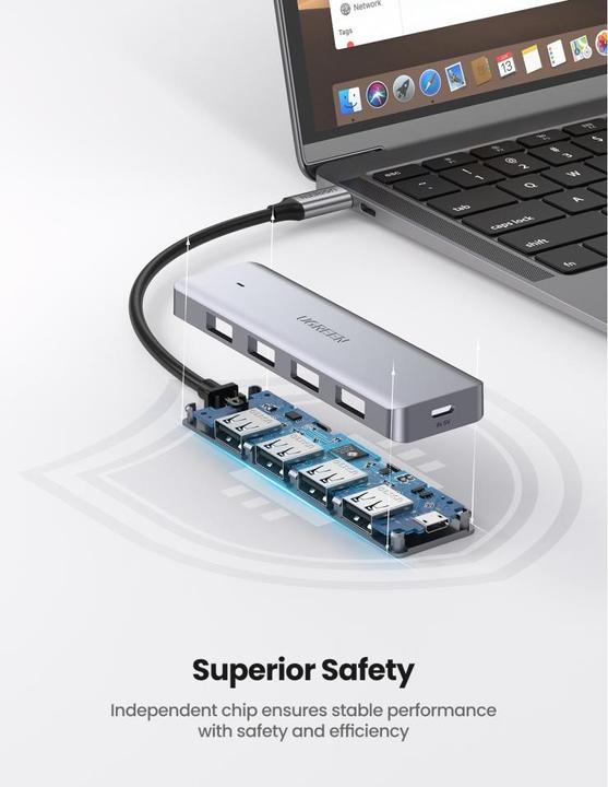 Produktbild Ugreen 4 Port-C Hub (USB-C, 4 Ports)