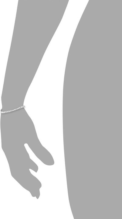 Actual product image Amor Arm chain (18.50 cm, Silver, Zirconia)