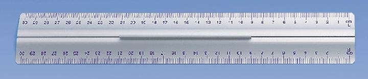 Produktbild Wedo Aluminium Lineal mit Griff (30 cm)