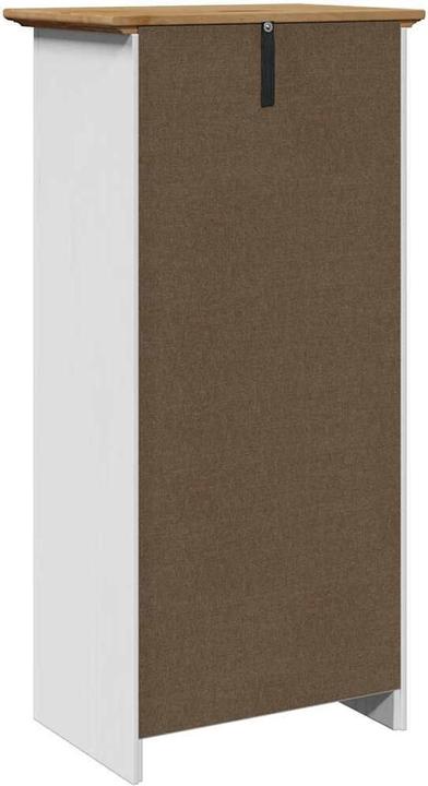 Actual product image VidaXL Bathroom cabinet BODO White and brown 44x30x90 cm