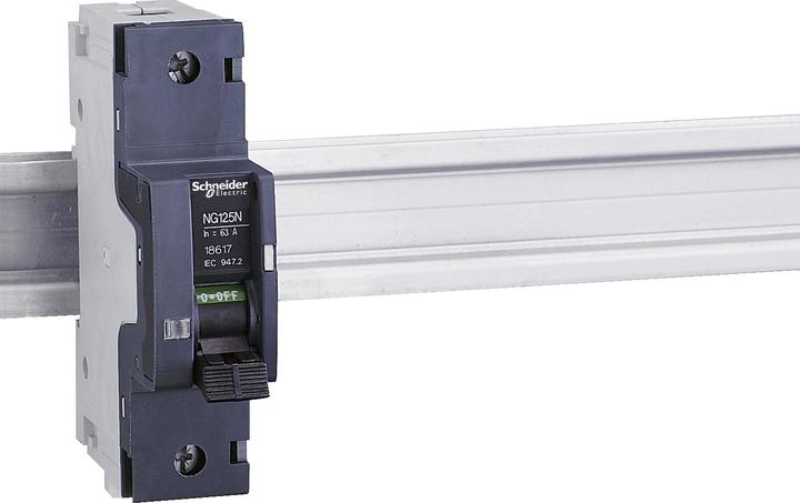 Image du produit Schneider Electric Disjoncteur NG125N, 1P, 40A, C- 18615