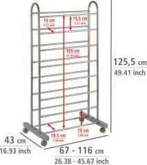 Image du produit Wenko Sydney (116 x 43 x 125.5 cm)