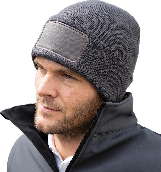 Actual product image Regatta Unisex Adult Double Knit Printable Beanie