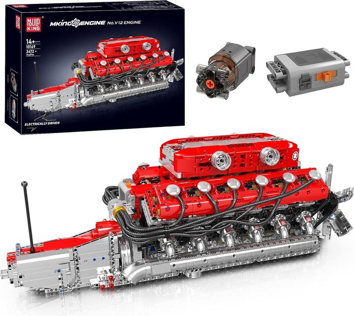 Produktbild Mould King V12 Engine Motor