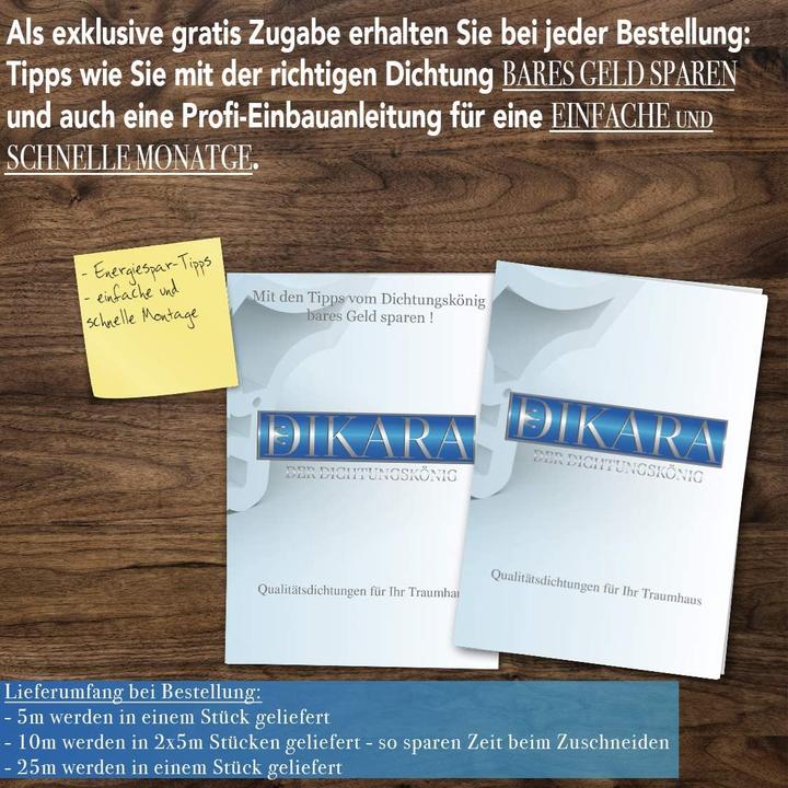 Produktbild Dikara Stahlzargendichtung