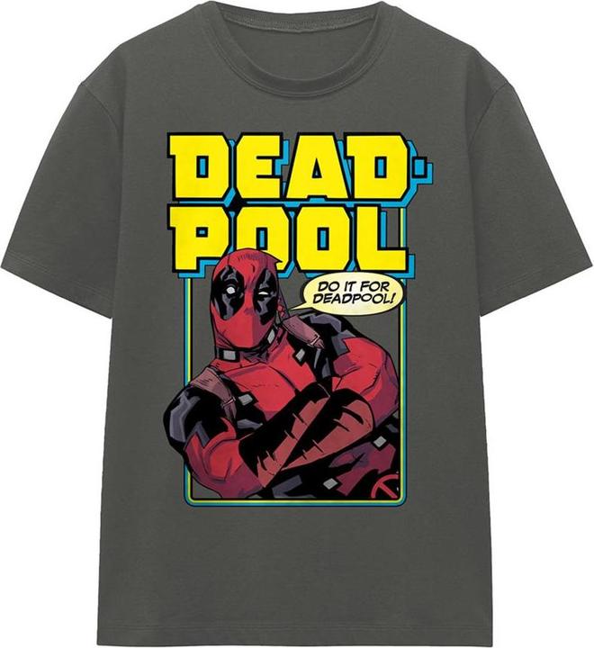 Actual product image Deadpool Unisex Adult Do It For T-Shirt (XL)