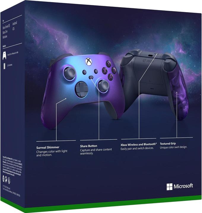 Image du produit Microsoft Manette sans fil Xbox - Stellar Shift (édition spéciale) (PC, Xbox Series X, Xbox One X, Xbox One S, Xbox Series S)