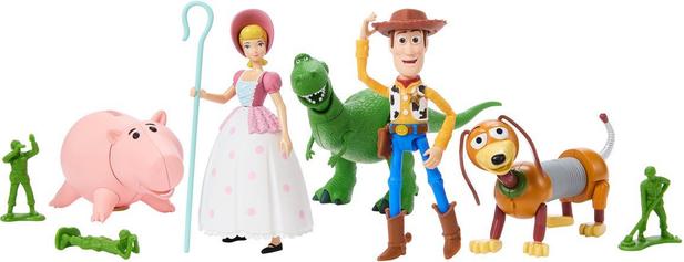 Produktbild Mattel Toy Story 30th Anniversary Story Actionfiguren Multipack