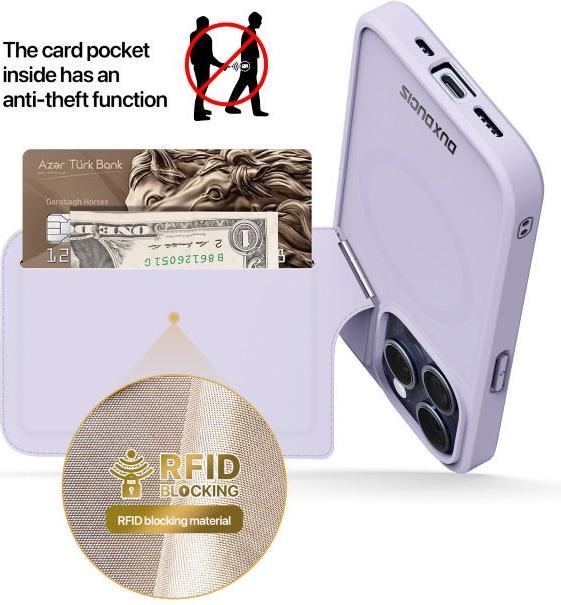 Produktbild Dux Ducis Rafi II Mag Series PC und TPU hardcase Hülle (Apple iPhone 15 Pro Max)
