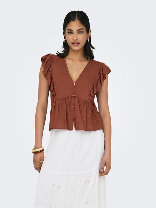 Produktbild Only Normal geschnitten V-Ausschnitt Top Top (XL)