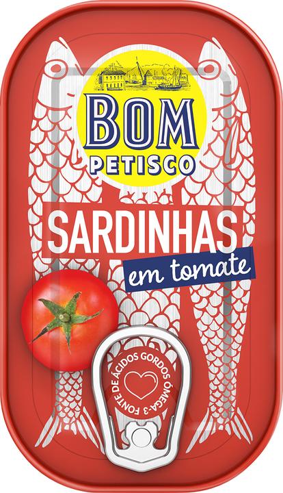 Bom Petisco Sardines à la sauce tomate (120 g)