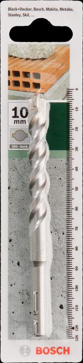Immagine prodotto Bosch Zubehör Punta per calcestruzzo, SDS rapido, 10 x 70 x 120 mm (10 mm)