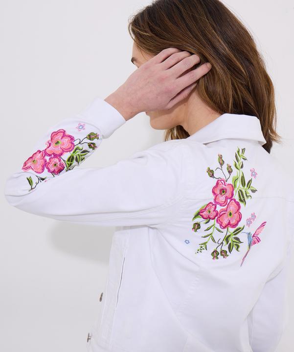 Image du produit Joe Browns Slim Fit Embroidered Stretch Denim Jacket (42)