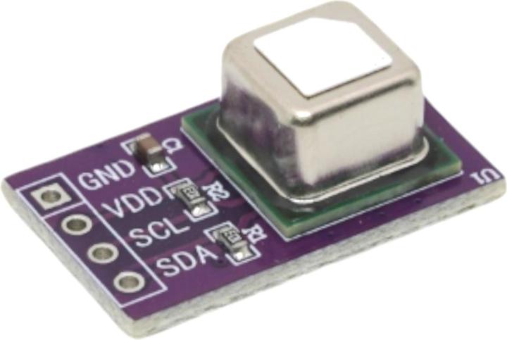 Actual product image Purecrea SCD40 CO2 sensor with temperature and humidity sensor