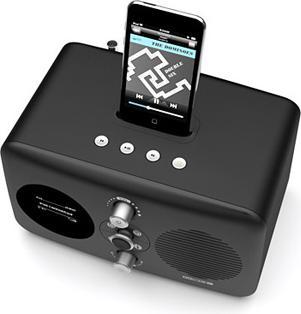 Produktbild Revo Domino DAB+/FM, WLAN Internet Radio, iPod Dock schwarz