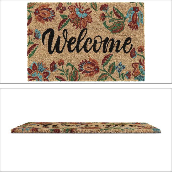 Actual product image Relaxdays Doormat (60 x 40 x 1.5 cm)