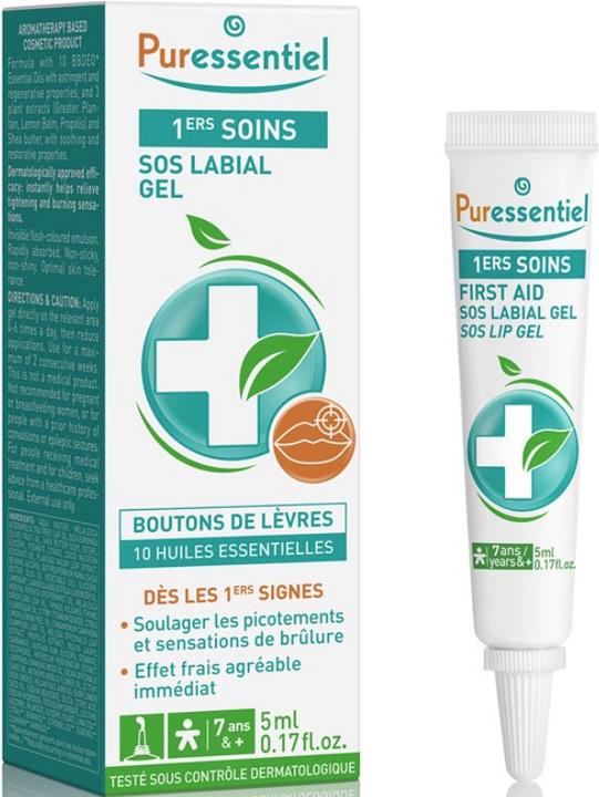 Puressentiel SOS Lippenpflege Gel reparierend (Gel, 5 ml)