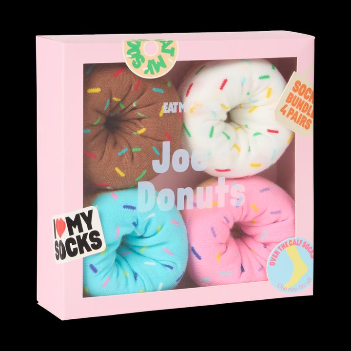 Actual product image Eat My Socks Socks, Joe's Donuts, 4 (One size)