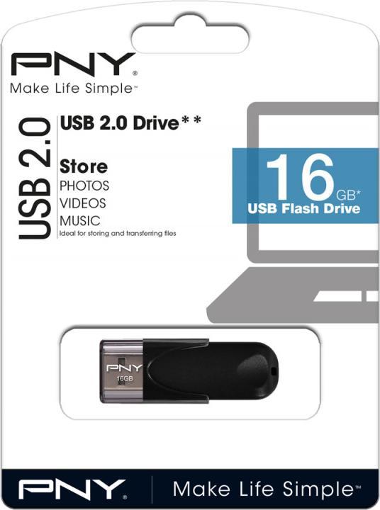 Actual product image PNY Attaché 4 (16 GB, USB-A, USB 2.0)