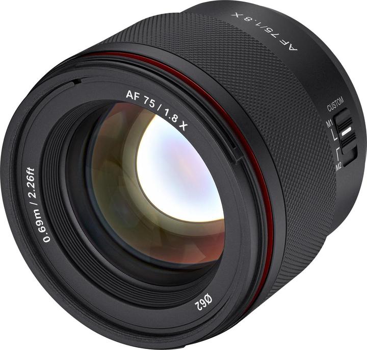 Image du produit Samyang AF 75mm F1,8 Fuji X (Fujifilm X, APS-C / DX)