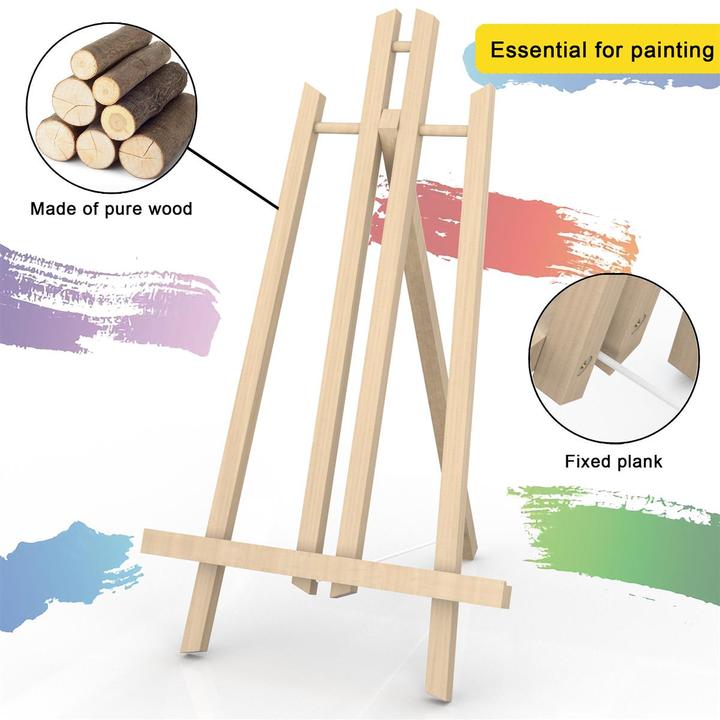 Produktbild Intirilife Tischstaffelei aus Holz 27 x 50 cm