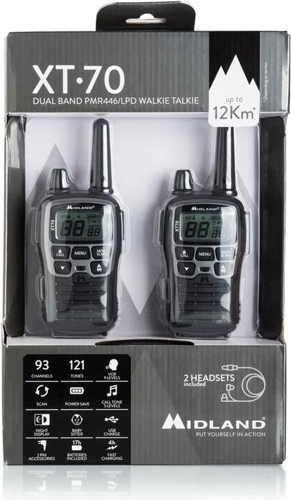 Immagine prodotto Midland Xt70 (12 km)