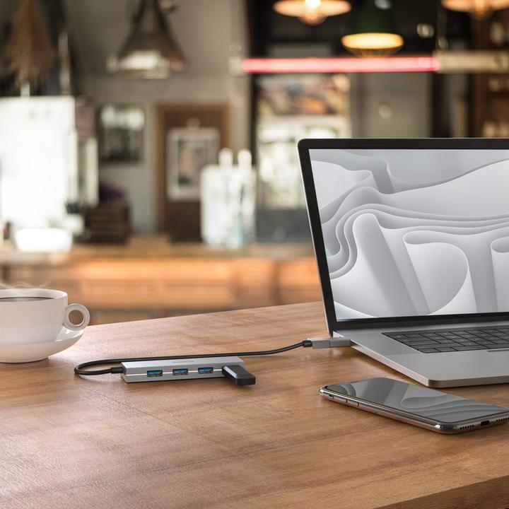 Image du produit Hama USB Hub (USB-C, 4 Ports)