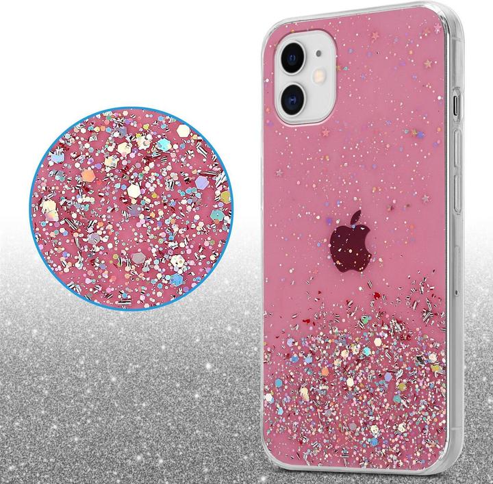 Actual product image Cadorabo TPU cover sparkling glitter (Apple iPhone 11 Pro Max)