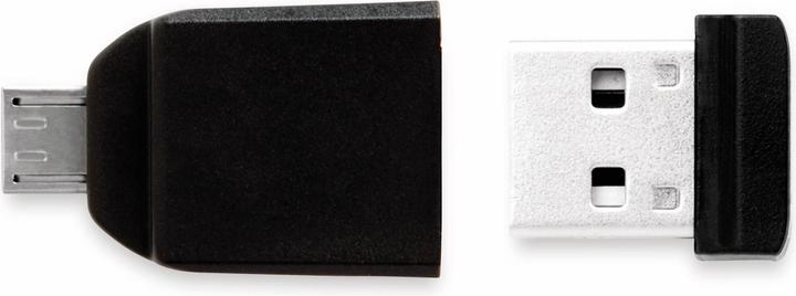 Actual product image Verbatim Nano incl. OTG Adaptor (32 GB, USB-A, Micro USB, USB 2.0)