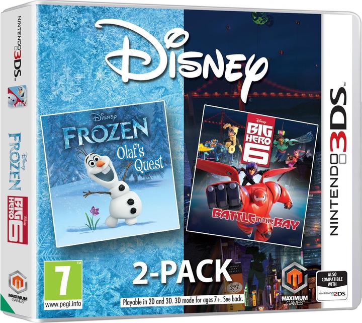 Immagine prodotto Maximum Games Disney Frozen Big Hero 6 Confezione doppia (3DS, EN)
