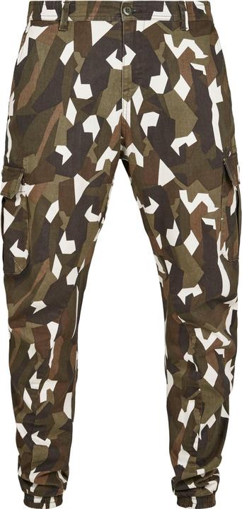 Actual product image Urban Classics Geometric Camo Stretch Twill Cargo Pants (30)
