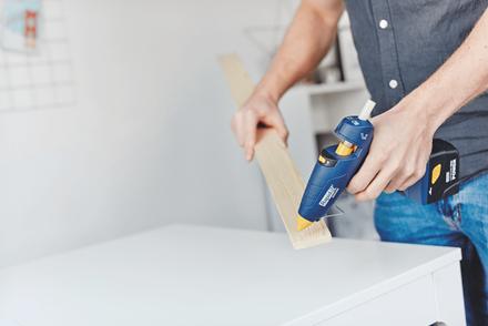 Actual product image Rapid BGX300 cordless glue gun 12mm