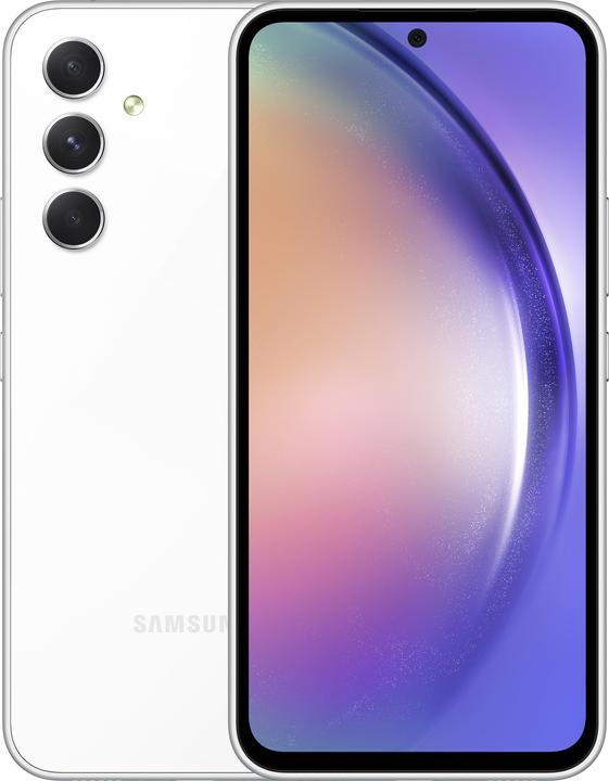 Productafbeelding Samsung Galaxy A54 5G (128 GB, Geweldig wit, 6.40", Dubbele SIM, 50 Mpx, 5G)