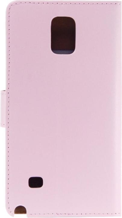 Produktbild OEM Slim Leather Book Case for Galaxy Note 4 - pink 4250710555796 (Samsung Galaxy Note 4)