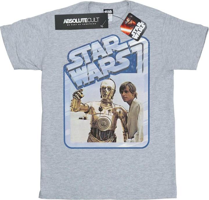 Star Wars Luke Skywalker And C3PO TShirt Jungen