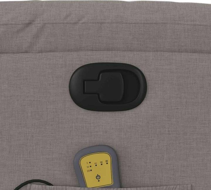 Produktbild VidaXL Massagesessel Taupe Stoff