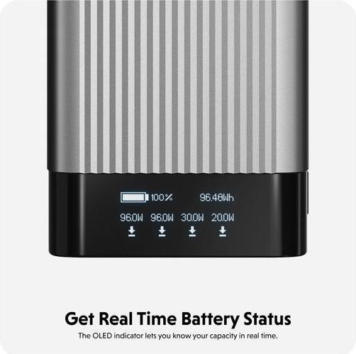 Immagine prodotto HyperJuice Battery Pack (27000 mAh, 245 W, 100 Wh)
