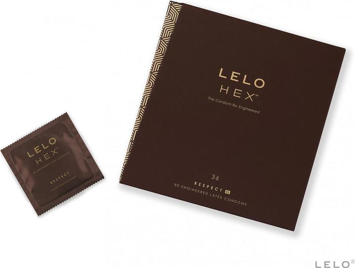 Actual product image LELO HEX Condoms Respect XL (36 pcs.)