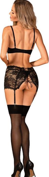 Actual product image Obsessive Peonesia 3-pcs set black L/XL (XL)
