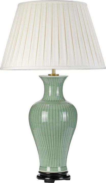 Actual product image Elstead Lighting Dalian table lamp E27 celadon green ivory (E27)