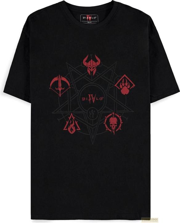 Difuzed Diablo IV T-Shirt Class Icons Grösse XL (XL)