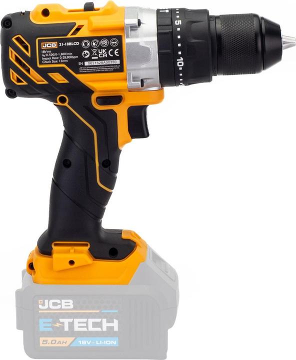 Produktbild JCB 18V bürstenloser Akku-Kombibohrer